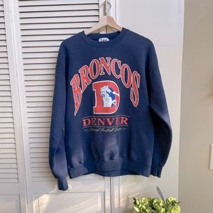 Vintage Denver Broncos Sweater/Sweatshirt, size Large